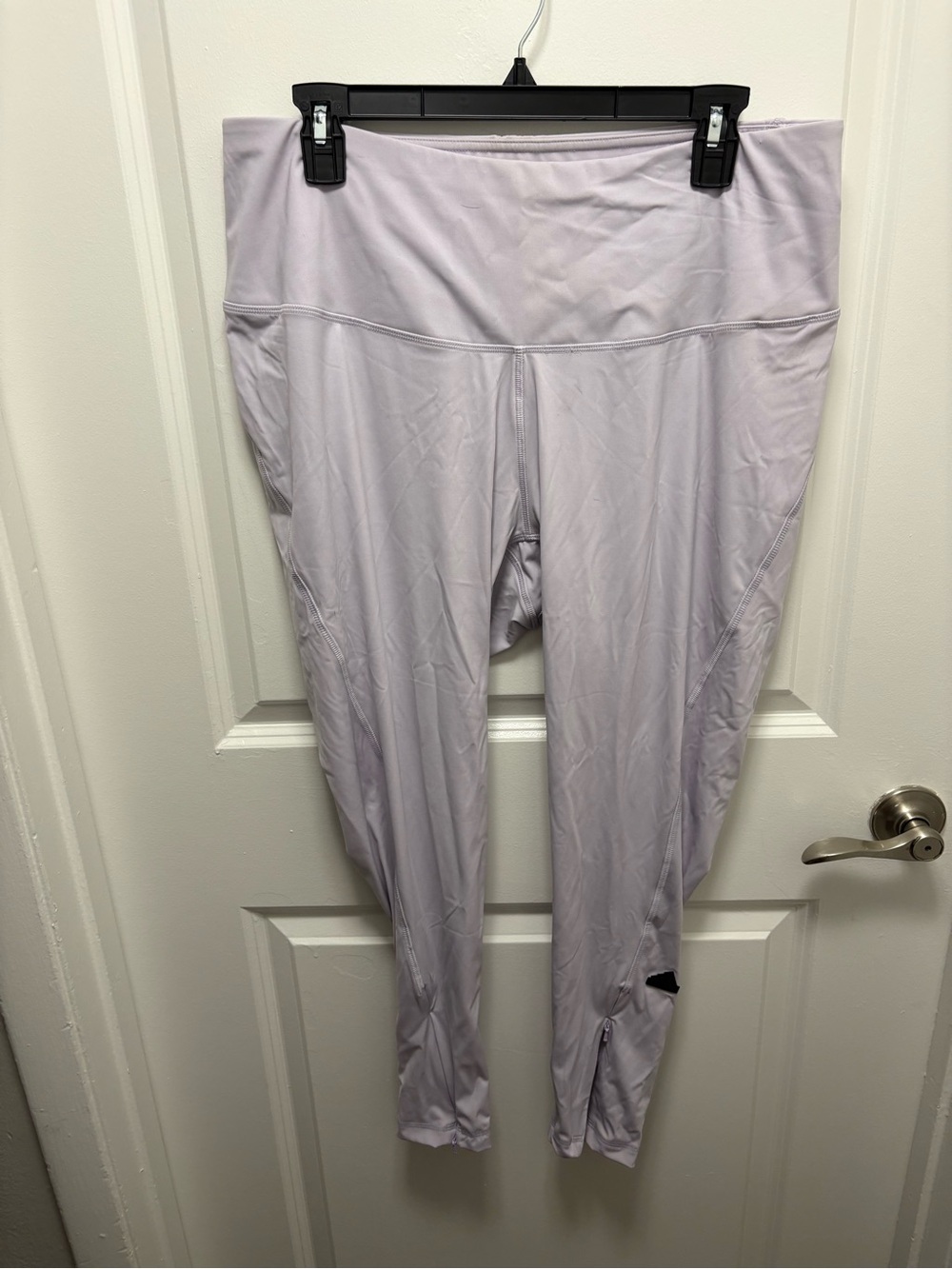 Adidas Women’s Plus 2X High Rise Active Tights Leggings Silver Dawn